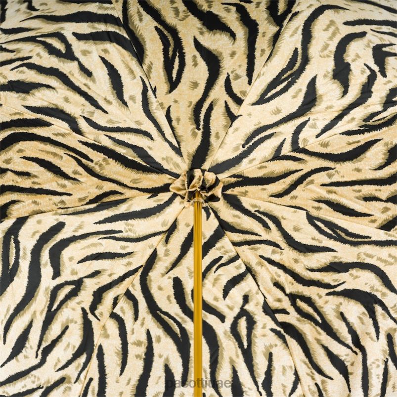 مظلة | 189 1409-29 b17 - مظلة نمر سوداء، قماش مزدوج PASOTTI Z446V411